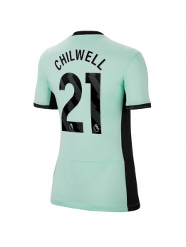 Ženski Nogometna dresi replika Chelsea Ben Chilwell #21 Tretji 2023-24 Kratek rokav
